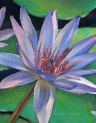 Blue Goddess: Fine Art